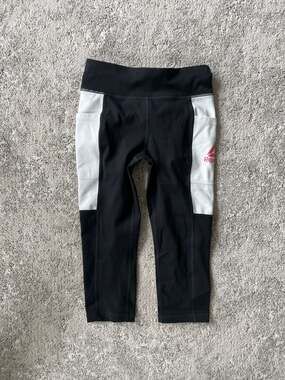 Reebok Girls Swift Colorblock Capri Leggings, Sizes 4-18 - .com
